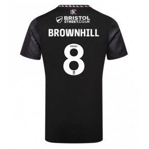 Billiga Burnley Josh Brownhill #8 Bortatröja 2024-25 Kortärmad